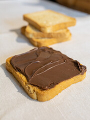 Rusks with Chocolate Hazelnut Cream