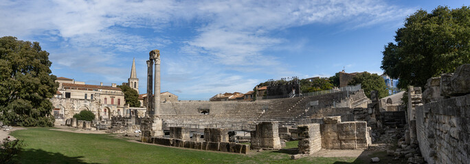 Panorama du Théâtre antique d'Arles