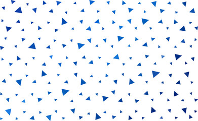 Light BLUE vector gradient triangles pattern.