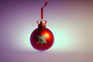high detailed close-up christmas jingle bell rendering. background, illustration,3d.