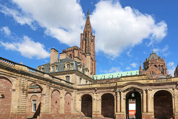 Fototapeta premium Strasbourg Cathedral in France 