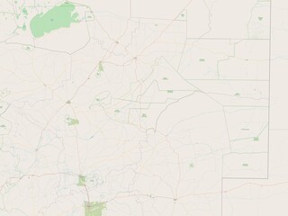 Fototapeta premium Otjozondjupa, Namibia. OSM. No legend