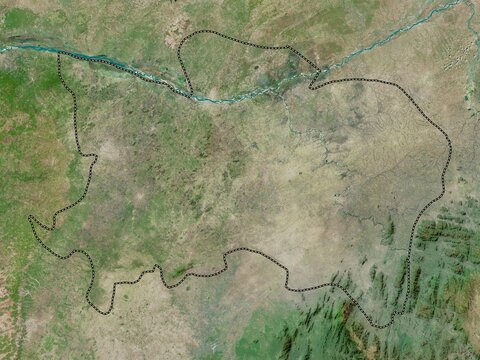 Benue, Nigeria. High-res satellite. No legend