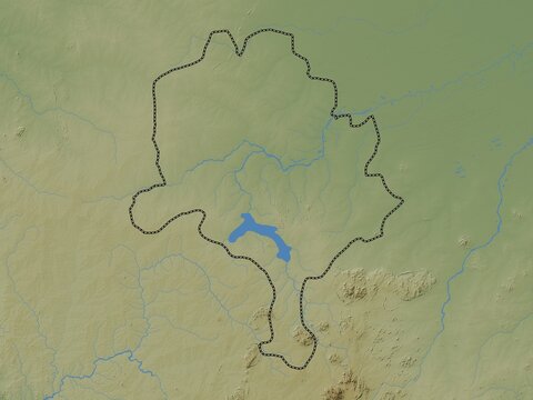 Kano, Nigeria. Physical. No legend