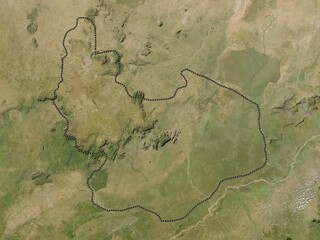 Plateau, Nigeria. Low-res satellite. No legend