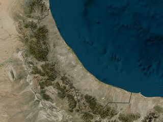 Al Batinah North, Oman. High-res satellite. No legend © Yarr65