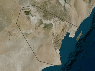 Al Wusta, Oman. High-res satellite. No legend
