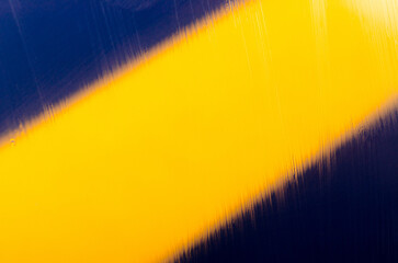 Blue and yellow colors paper texture background. Motion blur texture background. Place for text. Abstract rain lines. Blue and yellow abstract pattern.