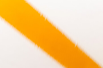 White and yellow colors paper texture background. Motion blur texture background. Place for text. Abstract rain lines. White and yellow abstract pattern.