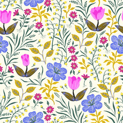 Fabulous flowers berries on a light background.