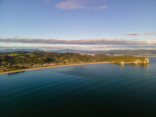 First light over Cooks Beach, Coromandel Peninsula in New Zealand's North Island