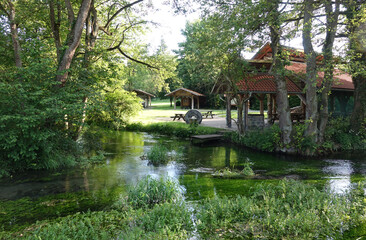 Obraz premium Alme (Bach) in Alme