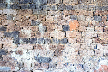 Fototapeta premium Old wall from adobe, perfect for the background.
