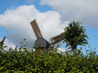 Bourtange ist eine bewohnte ehemalige Festung in den Niederlanden 