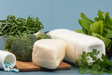 main sources of calcium for the body to help fight osteoporosis,