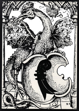 Basilisk Supporting the Arms 