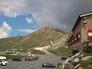Carretera alpina del Grossglockner, paso de montaña en Austria.
