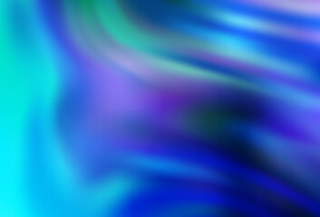 Light BLUE vector colorful blur background.