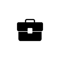 Briefcase icon vector illustration. suitcase sign and symbol. luggage symbol.