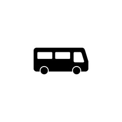 Bus icon vector illustration. bus sign and symbol. transport symbol