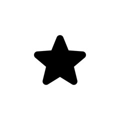 Star Icon vector illustration. rating sign and symbol. favourite star icon