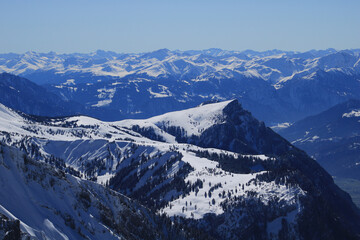 Stunning view from Mount Chaeserrugg.