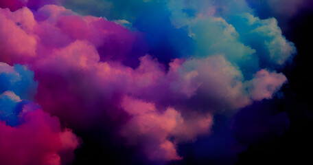 Fototapeta premium Nubes de colores, wallpaper