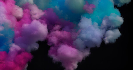 Nubes de colores, wallpaper