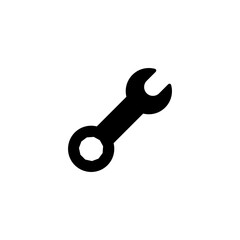 Wrench icon vector illustration. repair icon. tools sign and symbol