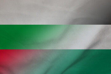 Bulgaria and Palestinian National Authority government flag transborder negotiation PSE BGR