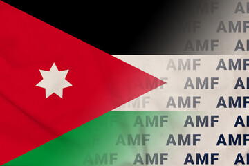 Jordan flag AMF banner union