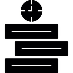 Fototapeta premium Prioritize Icon