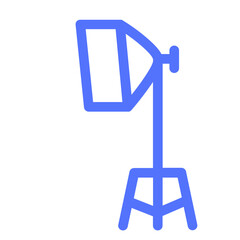 light lighting photo camera studio line icon