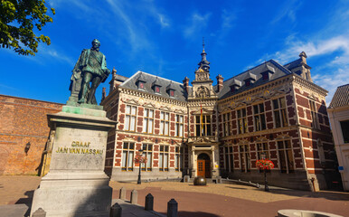 Juan VI de Nassau and Utrecht University Hall. Netherlands
