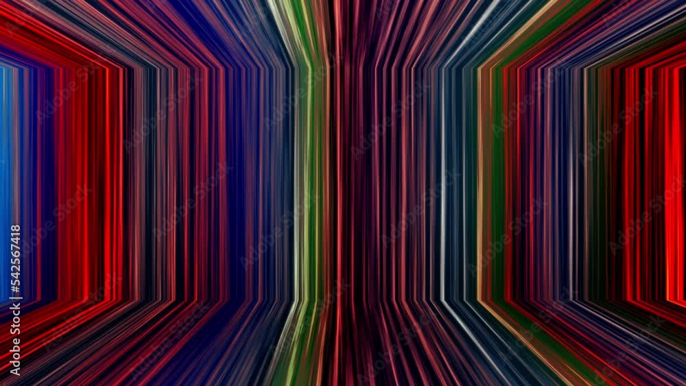 Poster dynamic bar movement and rotation colorful graphics animation dynamic abstract background animated w
