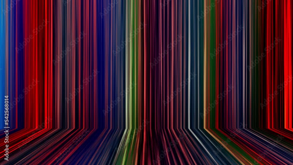 Poster abstract colorful background with bright neon rays and glowing lines pink red blue loop background t
