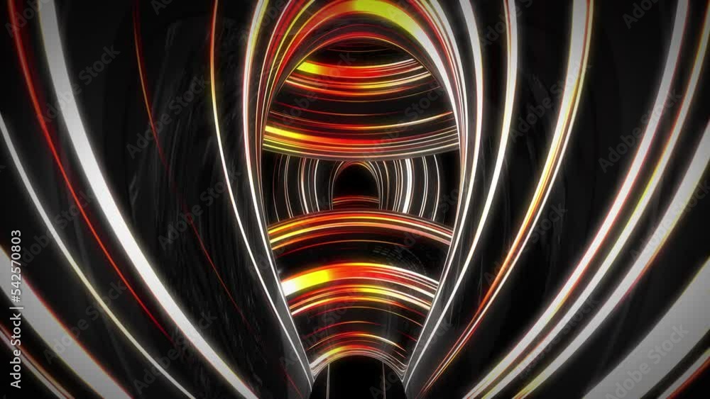 Poster neon series glow 4k abstract moving seamless art loop background abstract motion screen background a