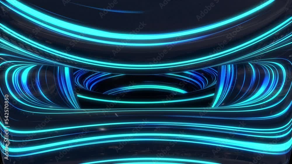 Poster neon series glow 4k abstract moving seamless art loop background abstract motion screen background a