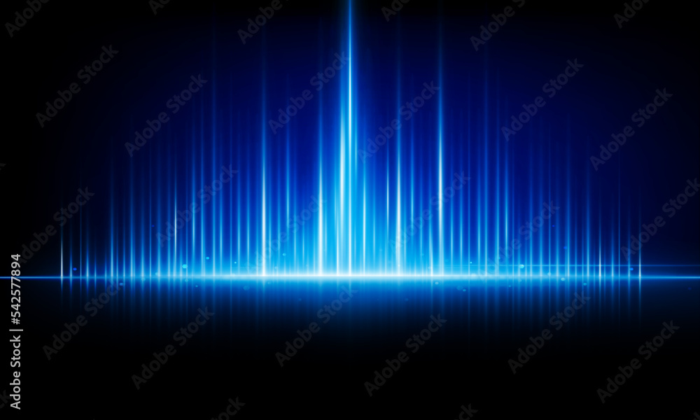 Poster abstract city open light in technology background hitech communication concept innovation background