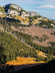 Tatry krajobraz górski jesień 