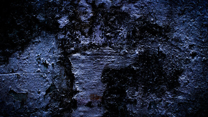 Halloween theme dark blue abstract wall background