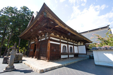 Erinji Temple in Koshu city, Yamanashi prefecture, Japan.
