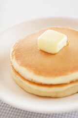 pancakes with butter