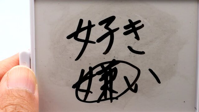 好きか嫌いか選ぶ人物