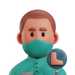 3D Avatar Podiatrist