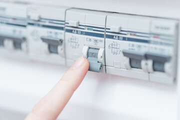 power outage in the electrical panel