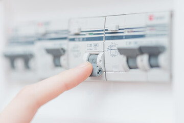 fuse box, power off, energy economy.