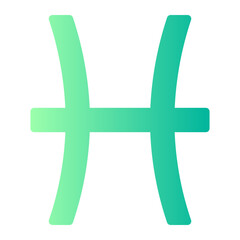 pisces gradient icon