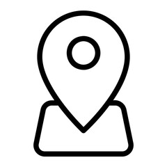 pin line icon