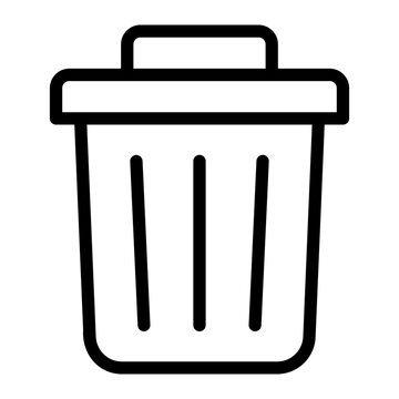 delet line icon